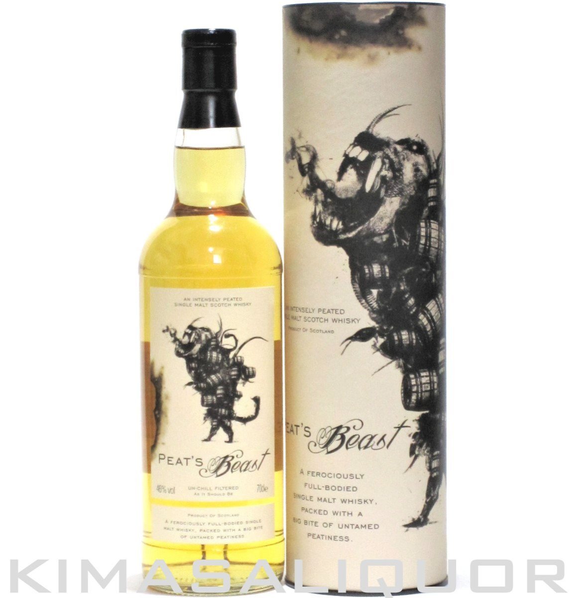 画像1: [特価] ピーツビースト 並行品 箱付き 46度 700ml (1)