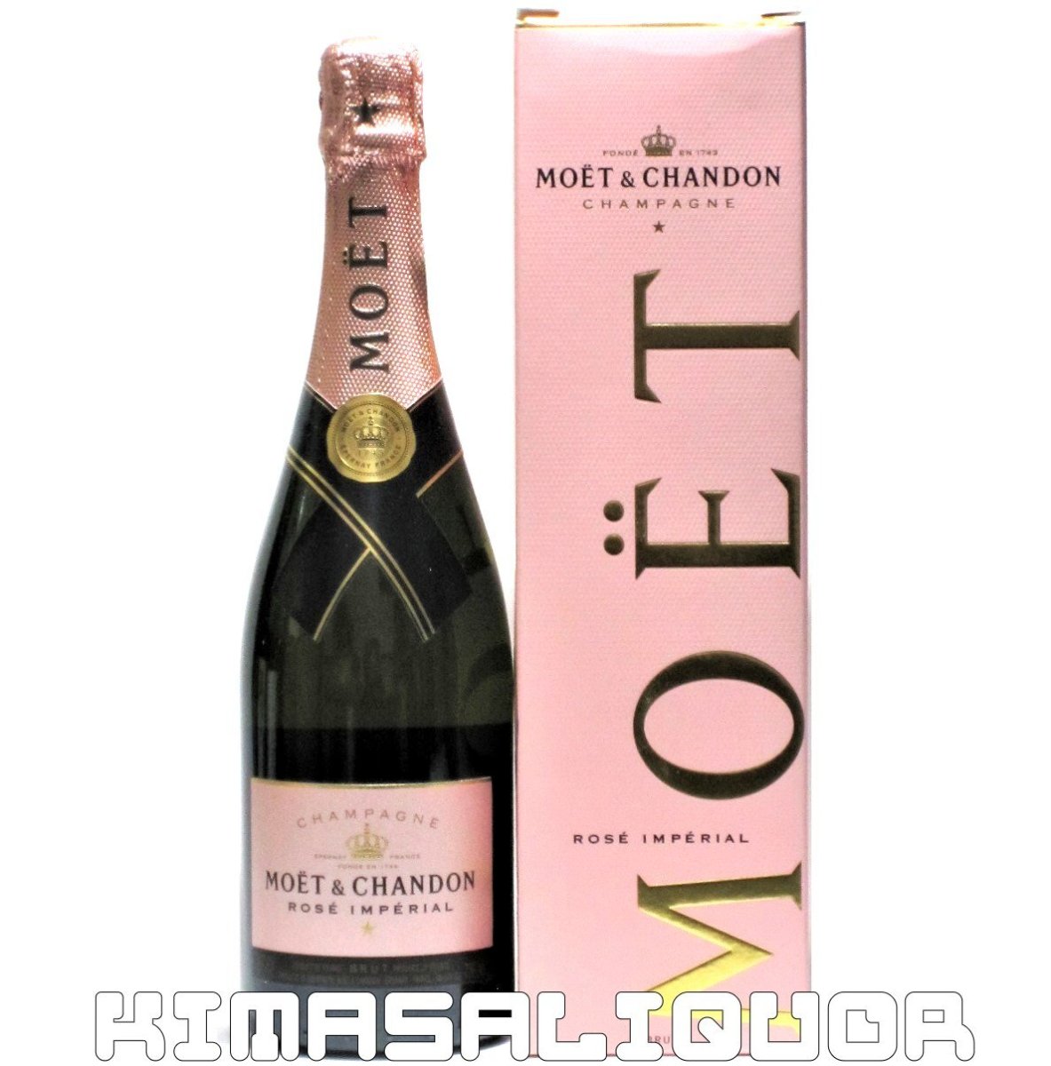 画像1: [特価] モエ・エ・シャンドン ロゼ 並行品 箱付き 750ml (1)