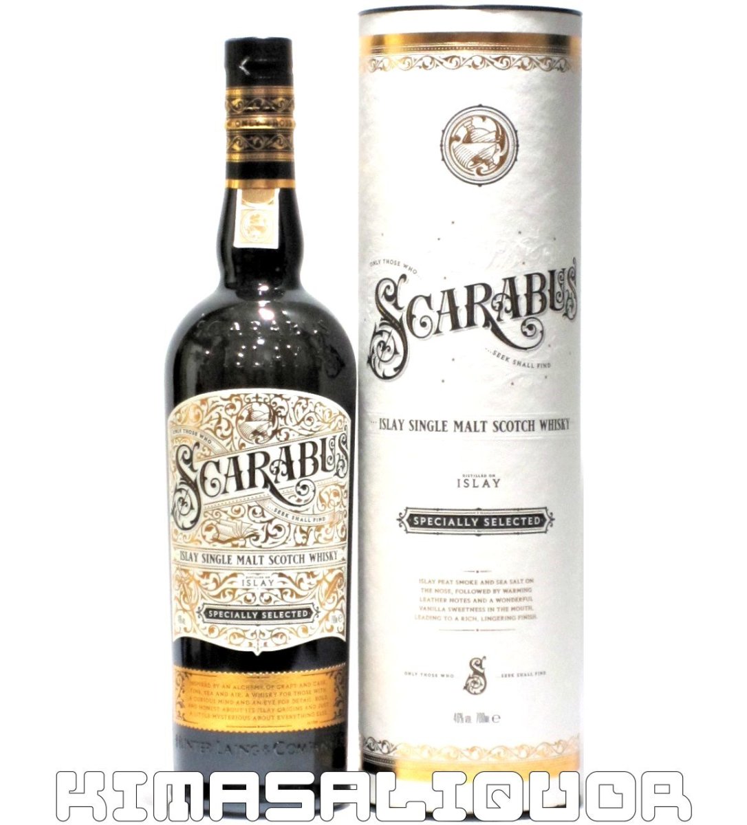 画像1: [特価] スカラバス アイラ シングルモルト 並行品 箱付き 46度 700ml (1)