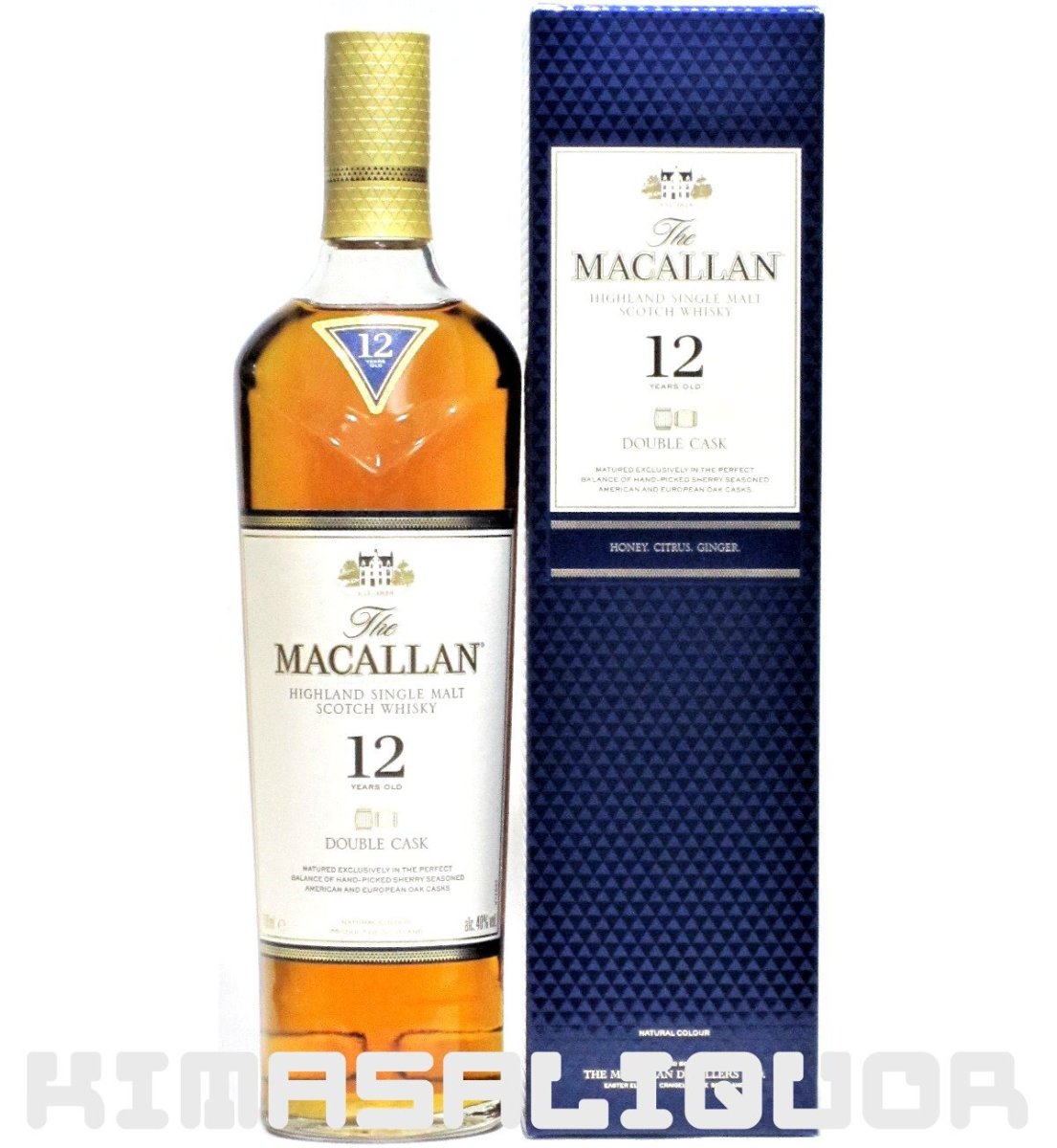 画像1: [特価] マッカラン 12年 ダブルカスク 正規品 箱付き 40度 700ml (1)
