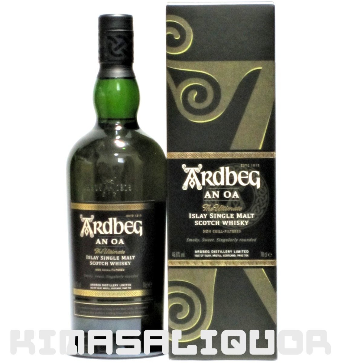 画像1: [特価] アードベッグ アンオー 並行品 箱付き 46.6度 700ml (1)