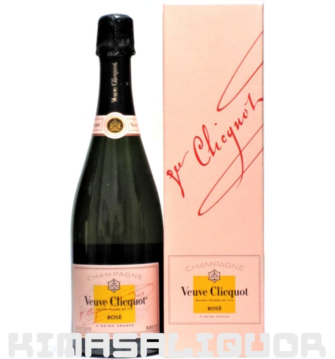 画像1: [特価] ヴーヴクリコ ロゼ ローズラベル 正規品 箱付き 750ml (1)