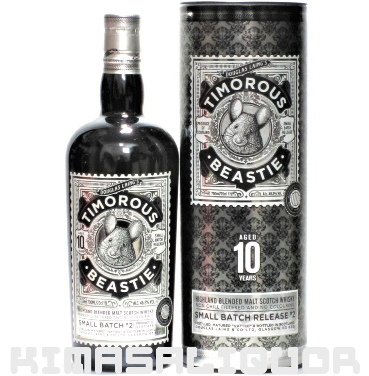 画像1: [特価] ティモラス ビースティ 10年（ダグラスレイン） 箱付き 46.8度 700ml (1)