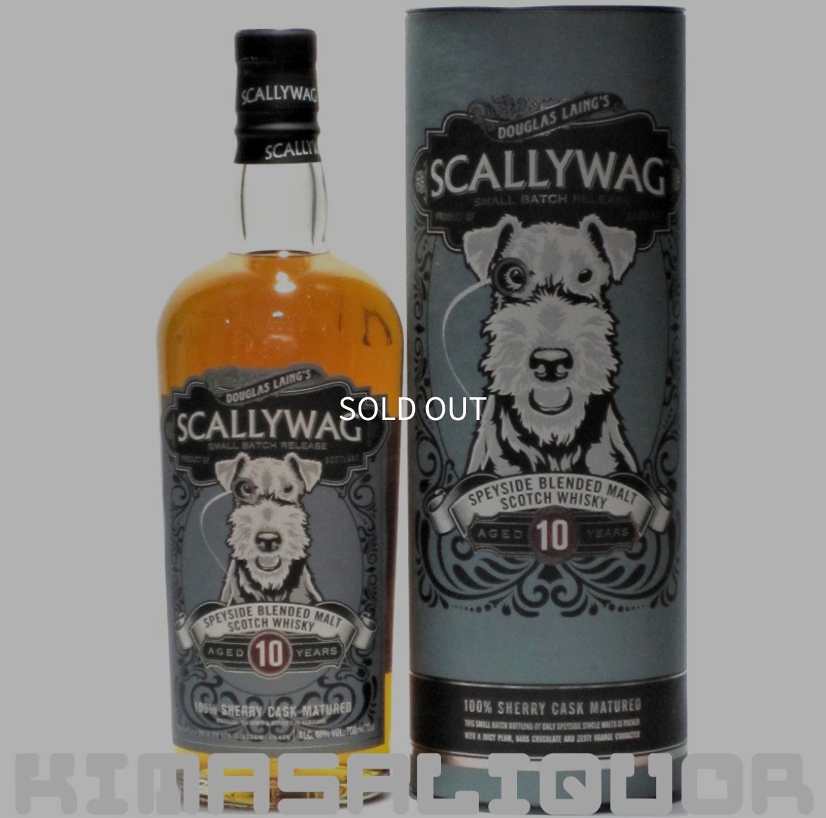 画像1: スカリーワグ 10年 シェリーカスクマチュアード （ダグラスレイン） 並行品 箱付き 46度 700ml (1)