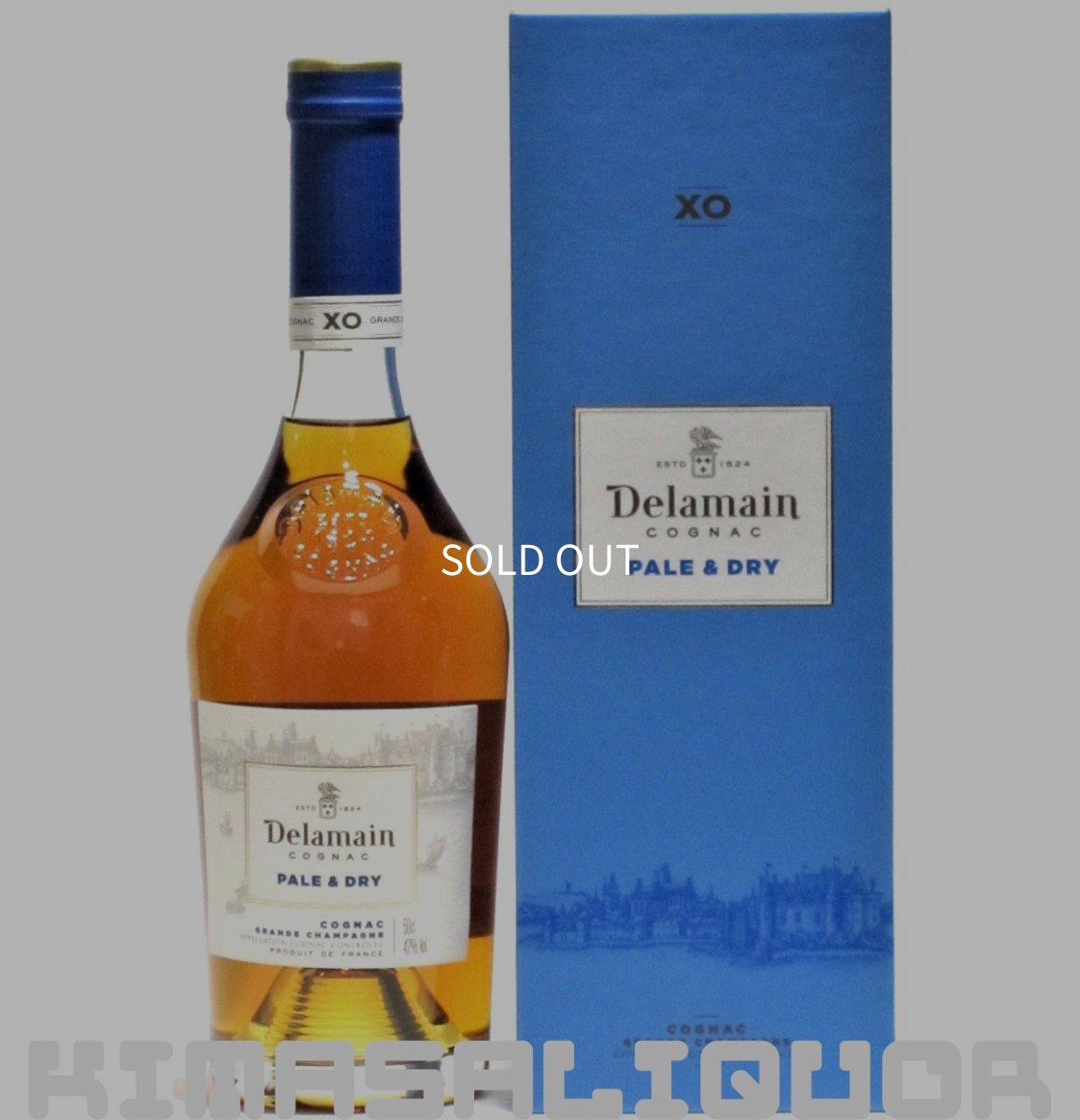 画像1: デラマン ペール＆ドライ XO 箱付き 40度 500ml (1)