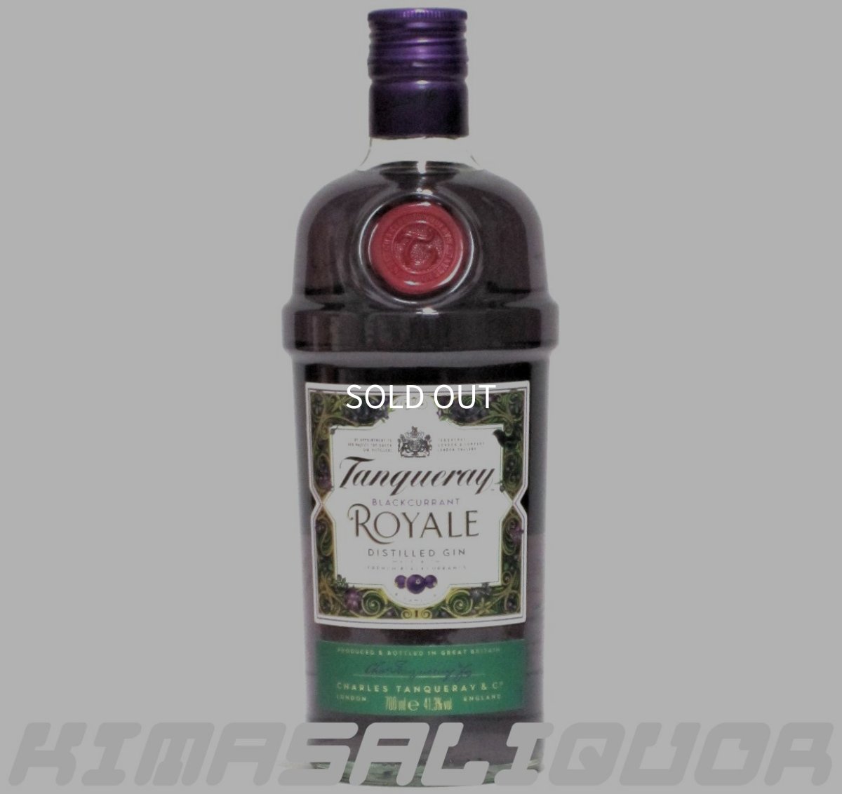 画像1: タンカレー ブラックカラント ロイヤル ジン 41.3度 700ml (1)