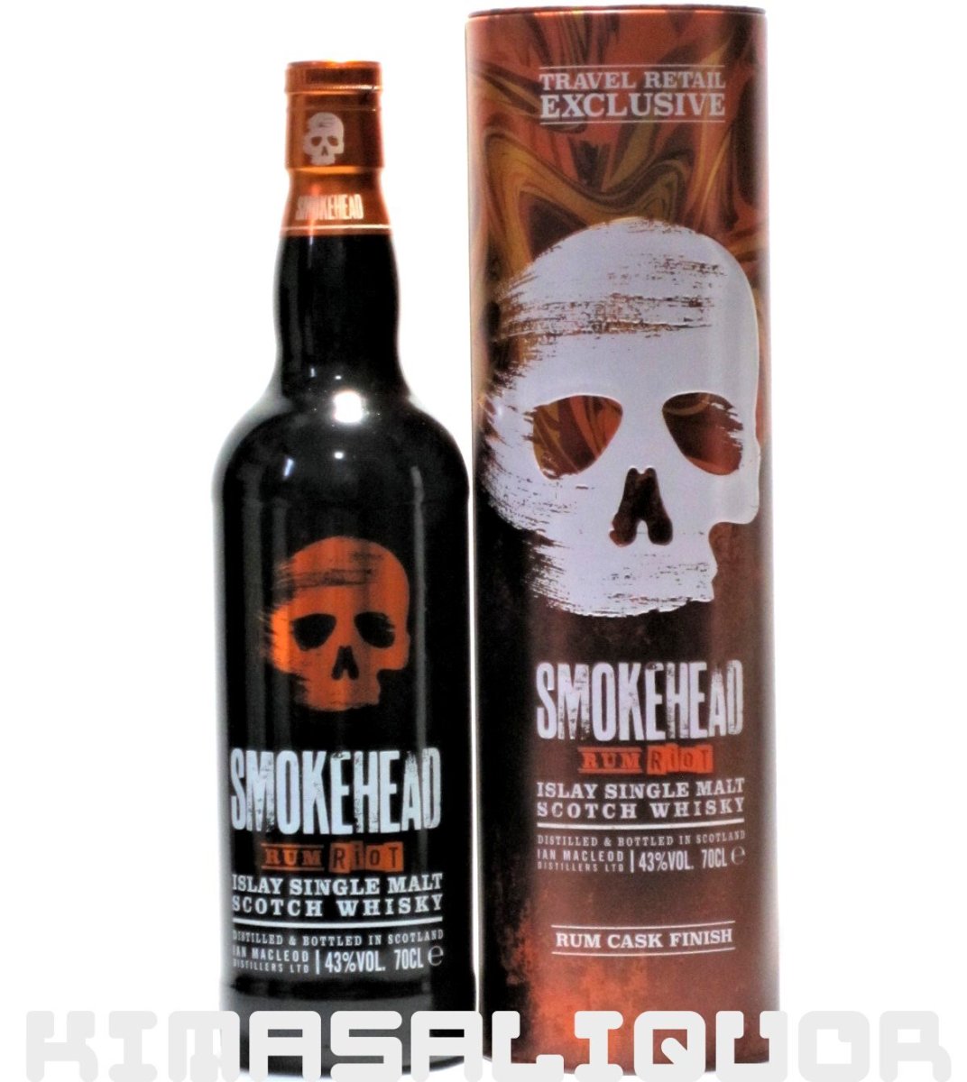 画像1: [特価] スモークヘッド ラム ライオット 並行品 箱付き 43度 700ml (1)