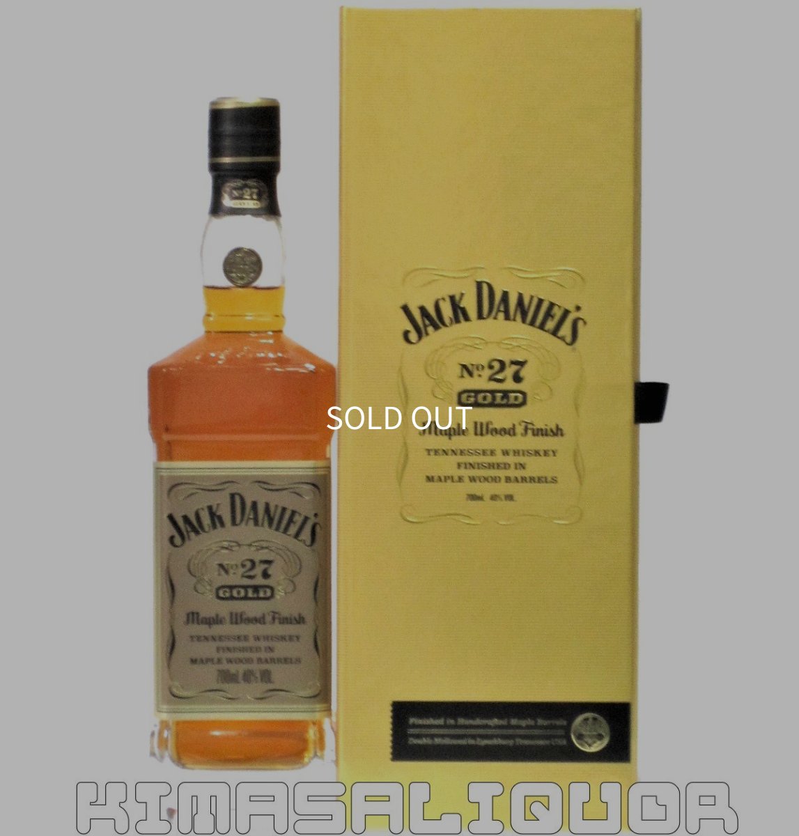 画像2: ジャックダニエル ゴールド No.27 並行品 箱付き 40度 700ml (2)