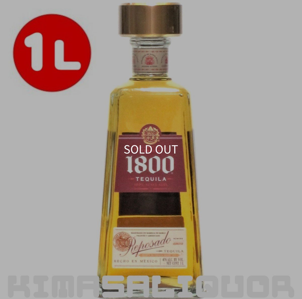 画像1: クエルボ 1800 レポサド 並行品 40度 1000ml (1L) (1)