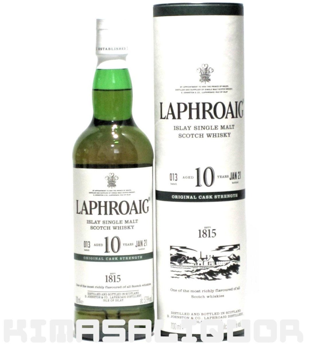 画像1: ラフロイグ 10年 カスクストレングス バッチ13 並行品 箱付き 57.9度 700ml (1)