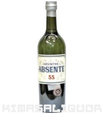 画像1: [特価] アブサント メタルプレート付き 正規品 55度 700ml (1)