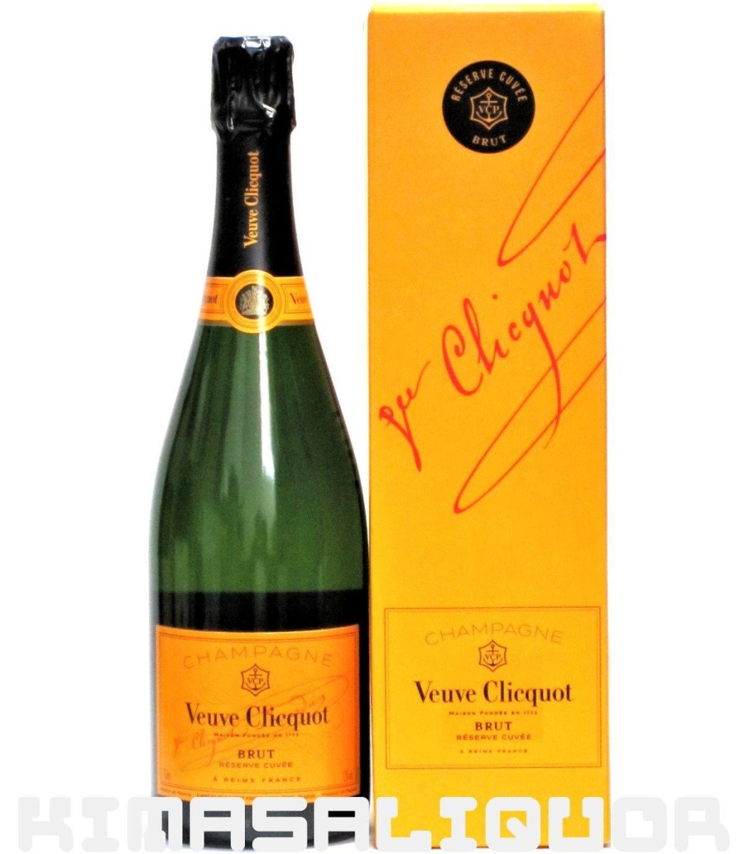 画像1: [特価] ヴーヴクリコ ブリュット リザーブ キュヴェ 並行品 箱付き 750ml (1)