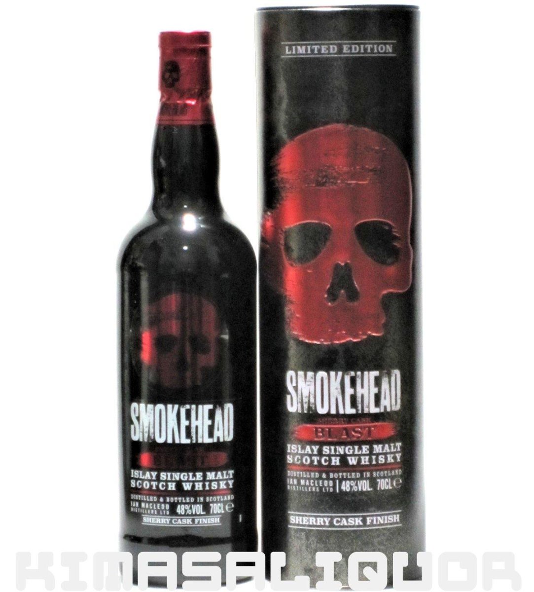 画像1: [特価] スモークヘッド シェリーカスク ブラスト 並行品 箱付き 48度 700ml (1)