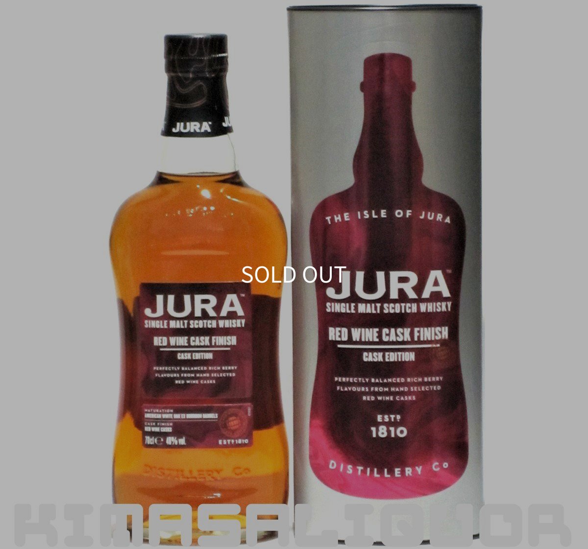 画像1: アイルオブジュラ レッドワインカスクフィニッシュ 並行品 箱付き 40度 700ml (1)