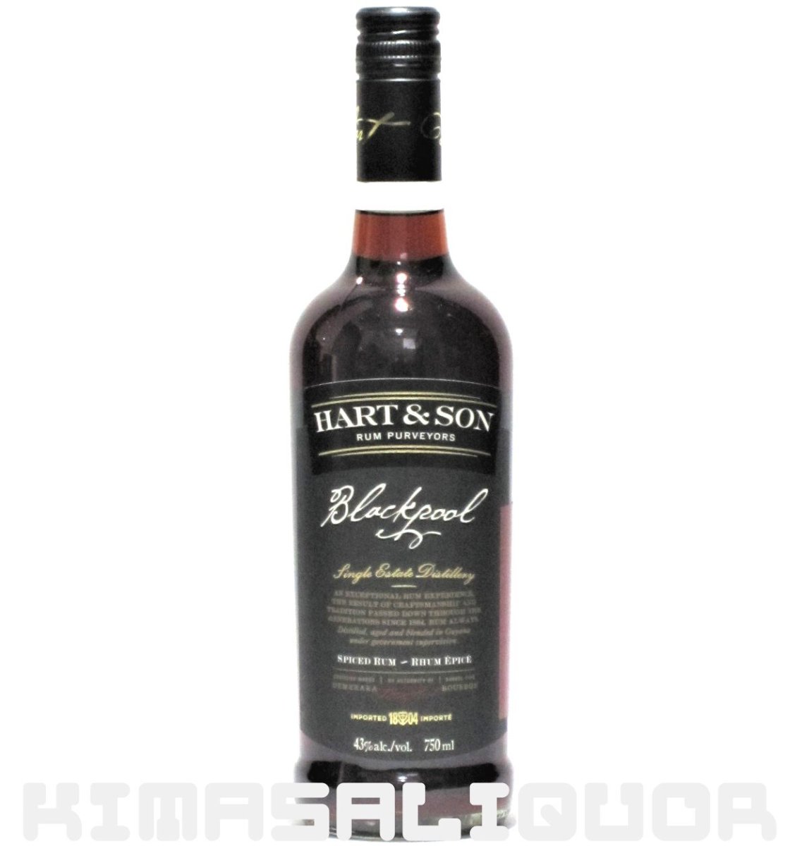 画像1: レモンハート ブラックプール スパイスドラム 並行品 43度 750ml (1)
