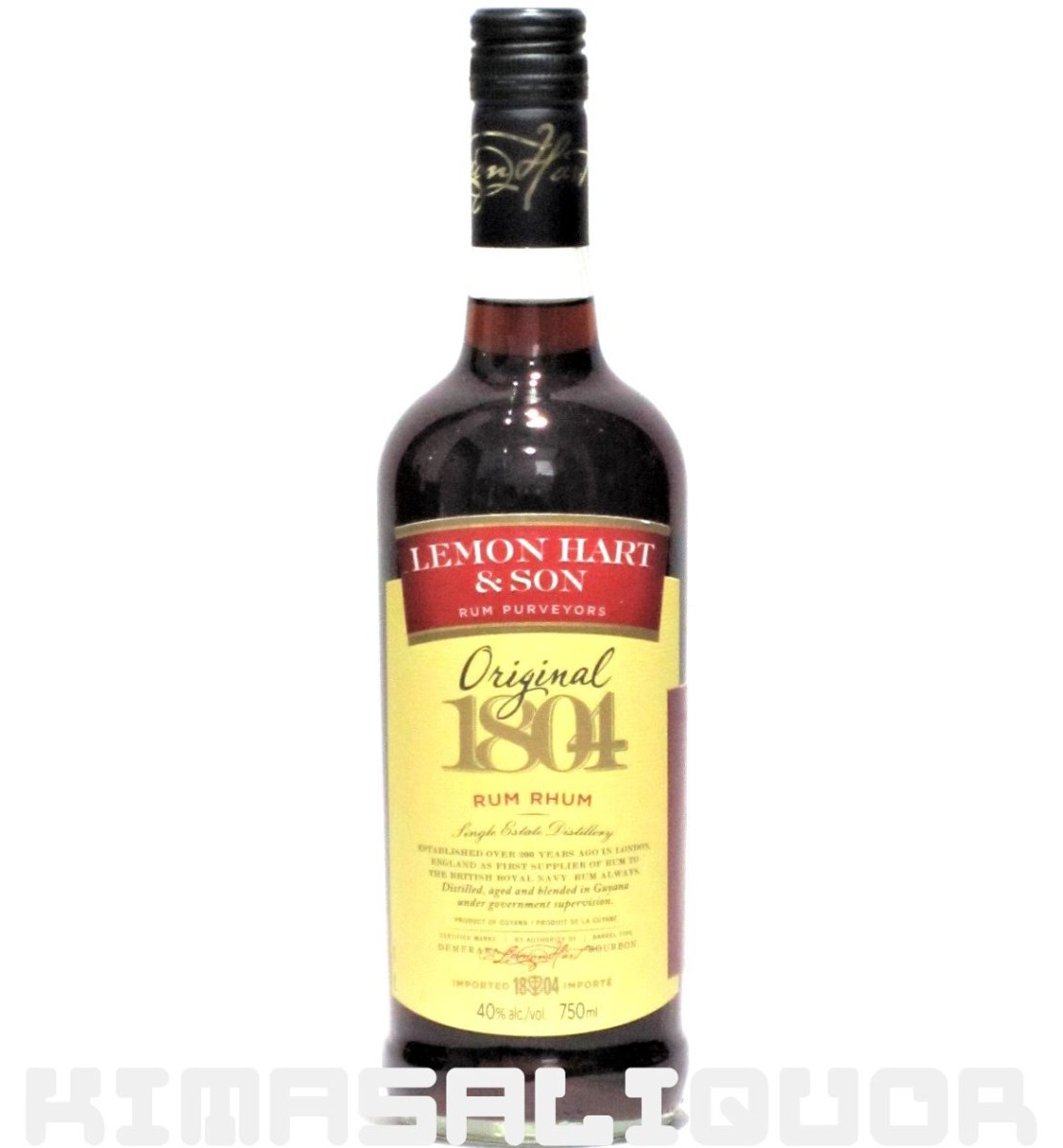 画像1: [特価] レモンハート デメララ 並行品 40度 750ml (1)