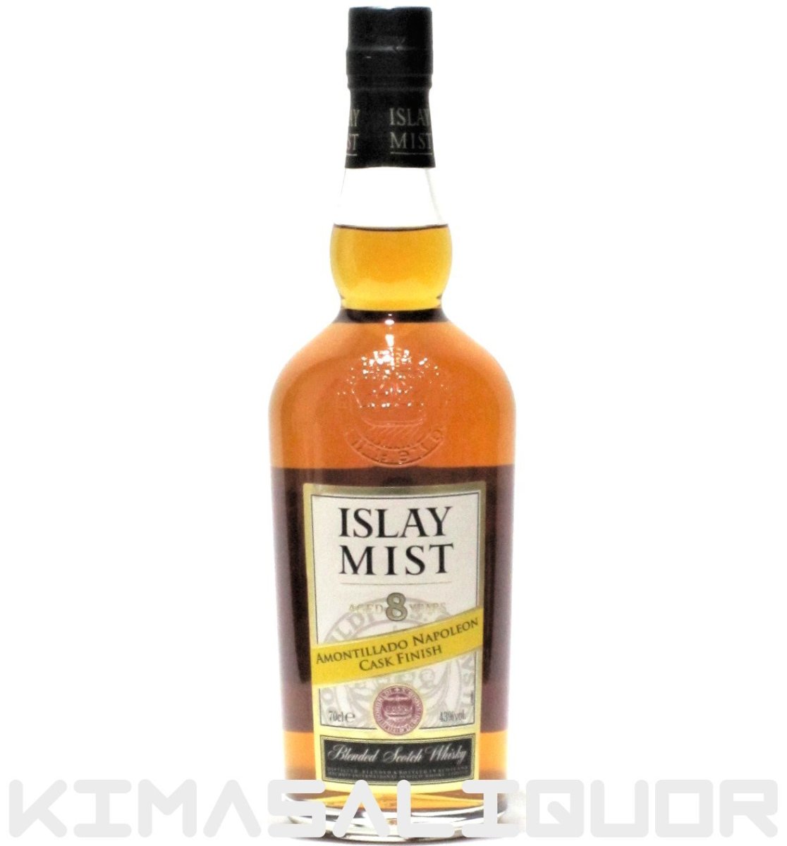画像1: [特価] アイラミスト 8年 アモンティリャード ナポレオン カスク フィニッシュ 正規品 43度 700ml (1)