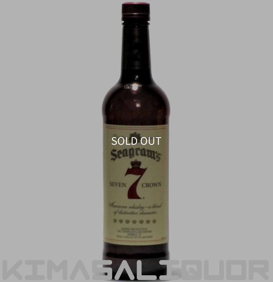 画像1: シーグラム セブンクラウン 並行品 40度 750ml (1)
