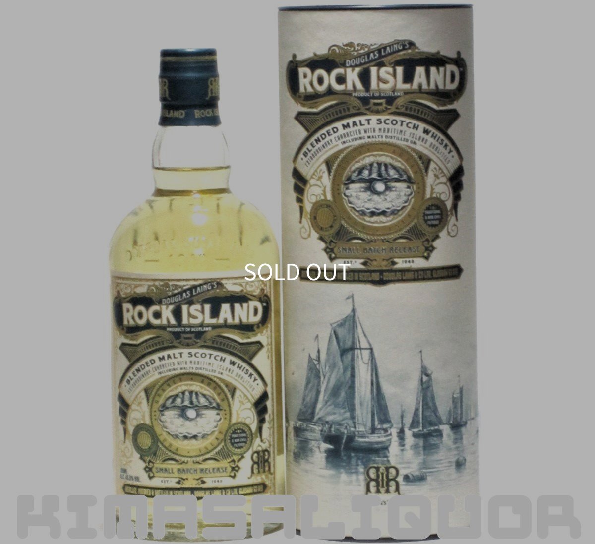 画像1: ロックアイランド スモールバッチ ダグラスレイン 並行品 箱付き 46.8度 700ml (1)