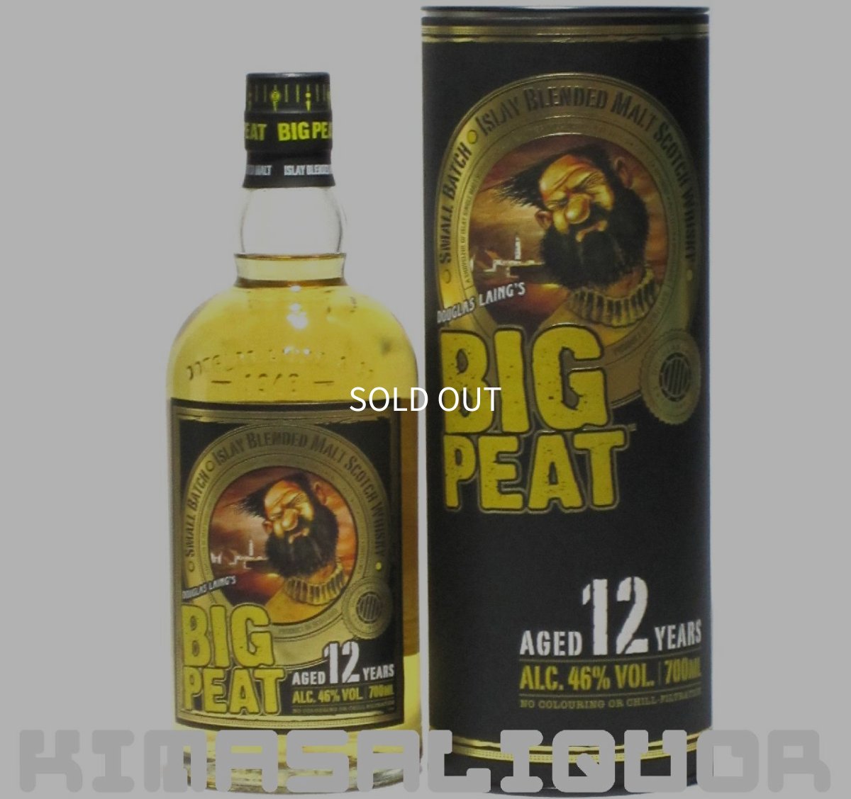 画像1: ビッグピート 12年 並行品 箱付き 46度 700ml (1)