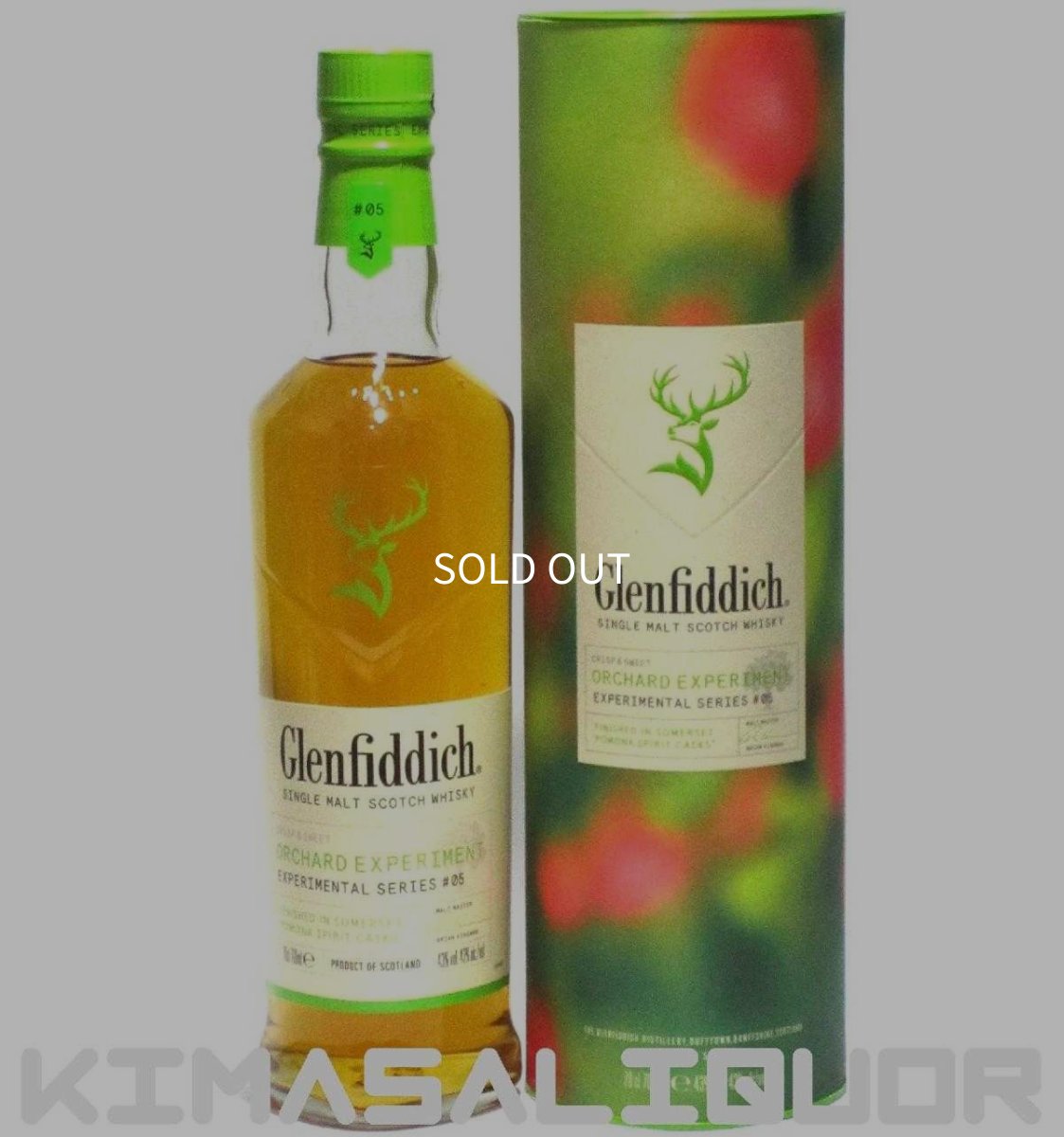 画像1: グレンフィディック オーチャード エクスペリメント 並行品 箱付き 43度 700ml (1)