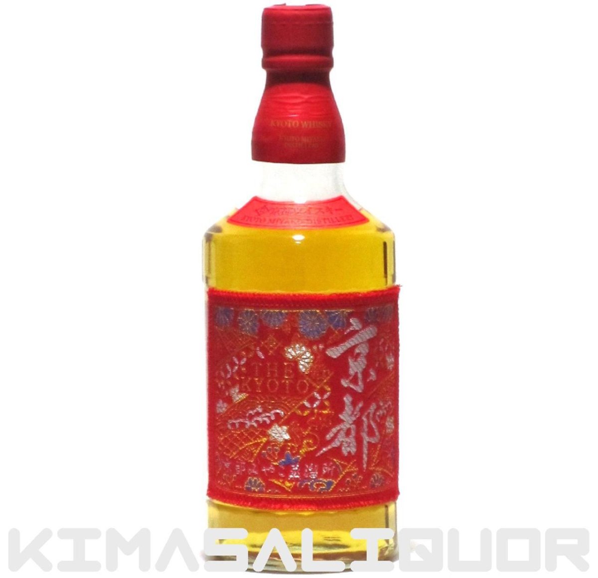 画像1: 京都ウイスキー 西陣織 赤帯（ラベル） 京都酒造 40度 700ml (1)