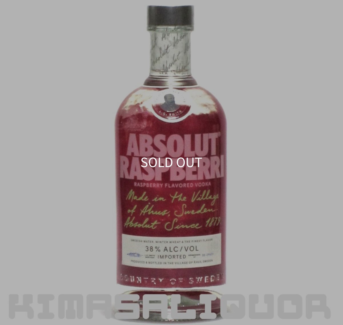 画像1: アブソルート ウォッカ ラズベリー 並行品 38度 750ml (1)