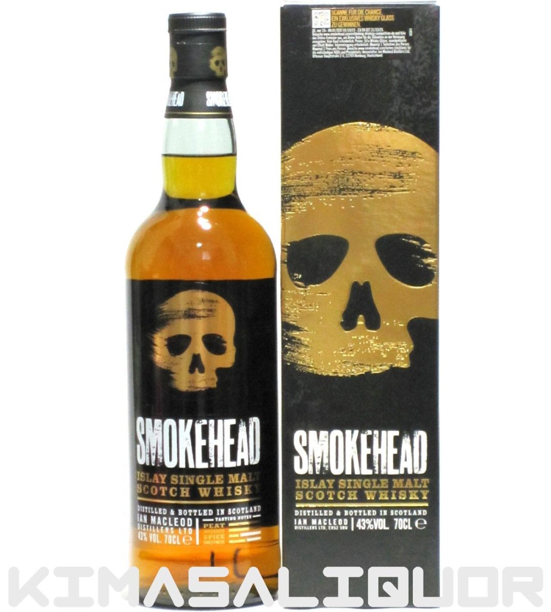 画像1: [特価] スモークヘッド 並行品 箱付き 43度 700ml (1)