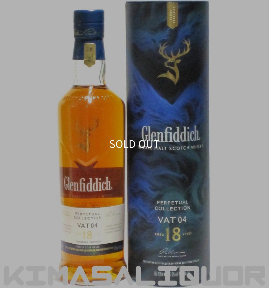 画像1: グレンフィディック 18年 パーペチュアル VAT04 並行品 箱付き 47.8度 700ml (1)