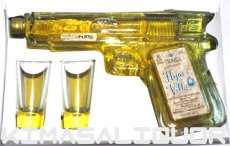 画像2: イホス デ ヴィジャ ピストル レポサド （グラス２個付き） 40度 200ml (2)
