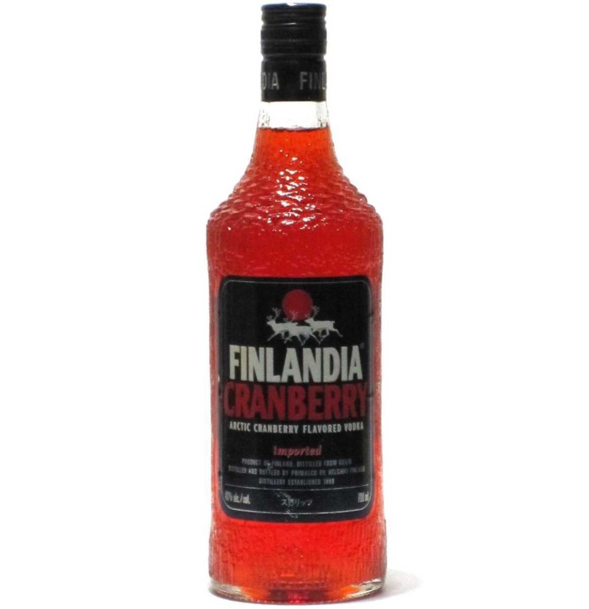 画像1: [古酒] フィンランディアウォッカ クランベリー 正規品 40度 700ml (1)
