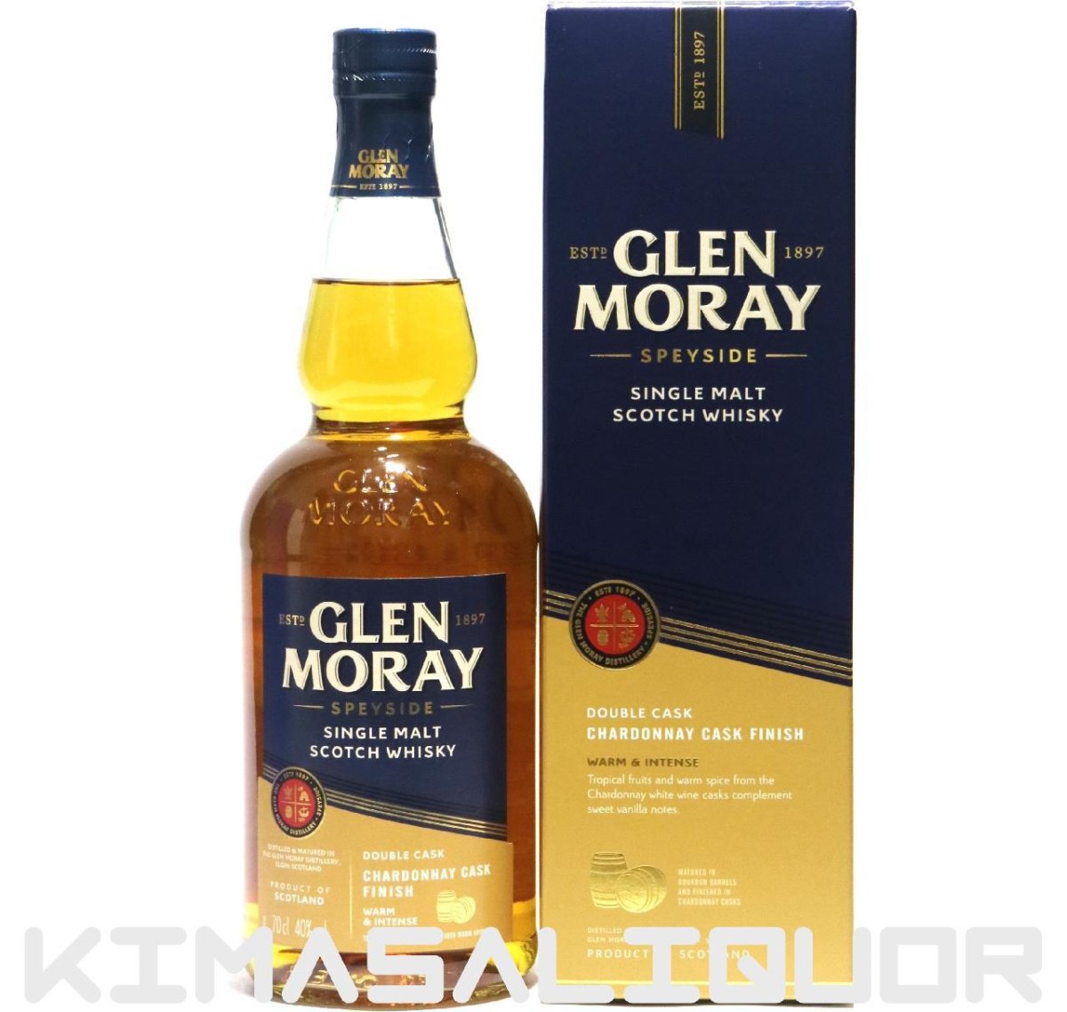画像1: [特価] グレンマレイ クラシック シャルドネ カスク フィニッシュ 箱付き 40度 700ml (1)