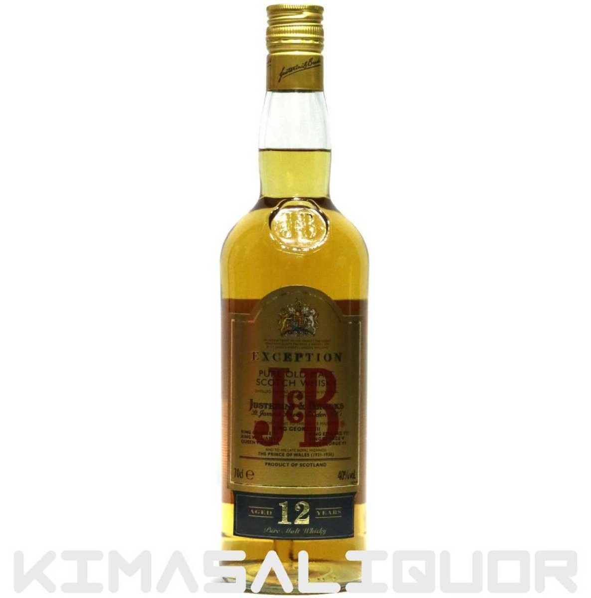 画像1: J&B イクセプション 12年 並行品 40度 700ml (1)