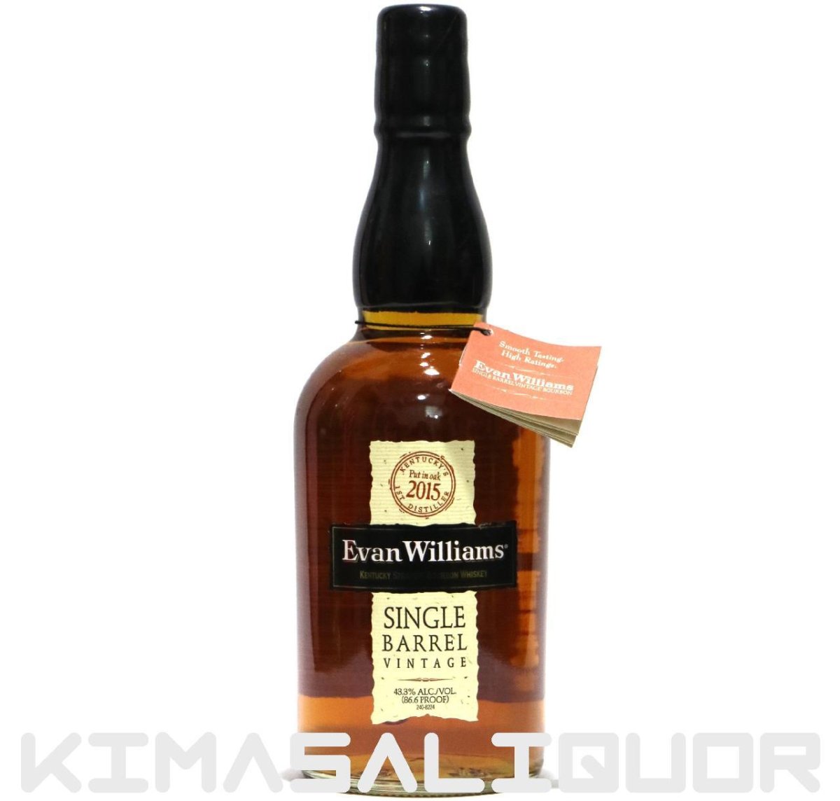画像1: [特価] エヴァンウィリアムス シングルバレル 2015 並行品 43.3度 750ml (1)