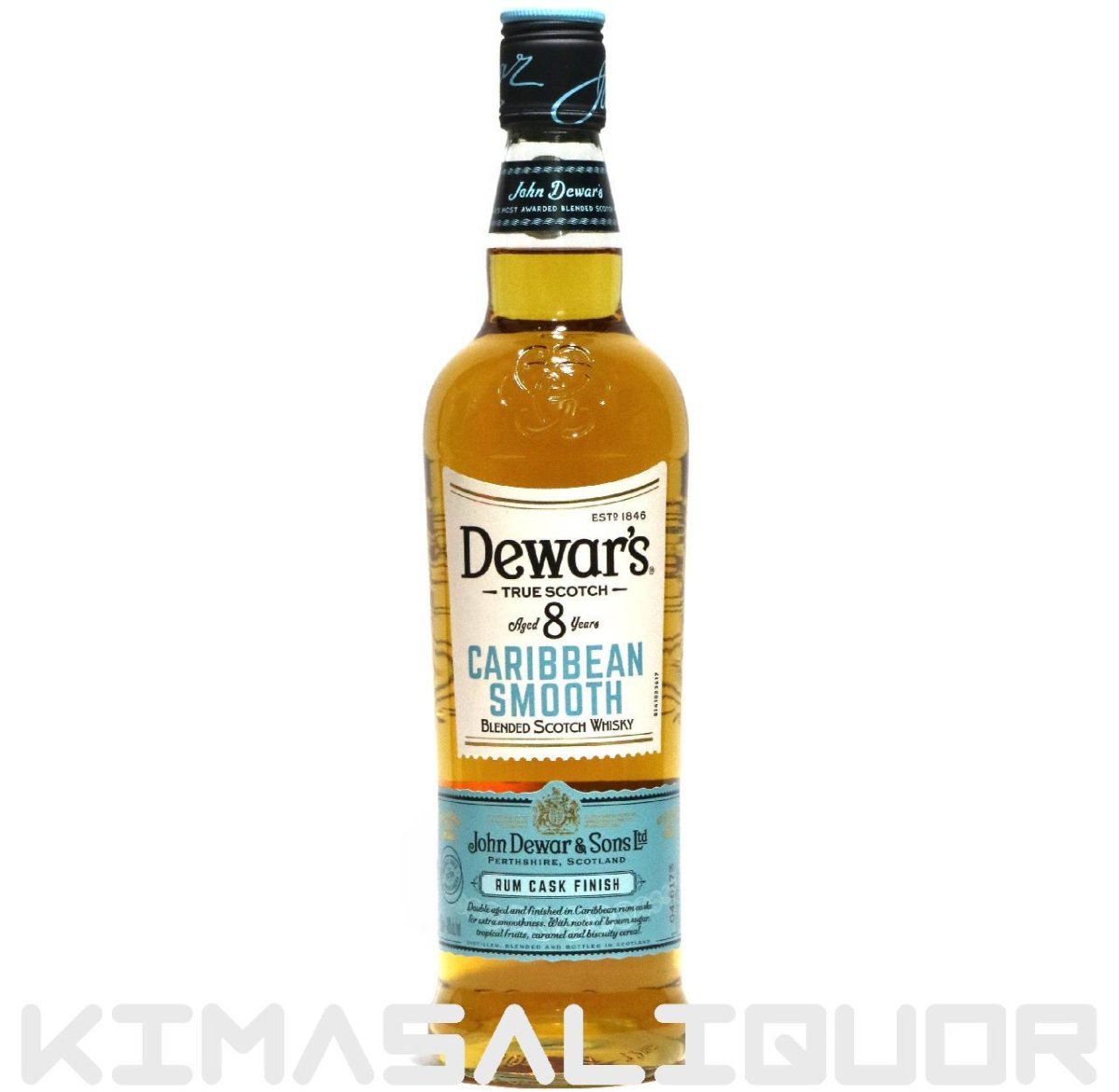 画像1: [特価] デュワーズ カリビアンスムース 8年 正規品 40度 700ml (1)