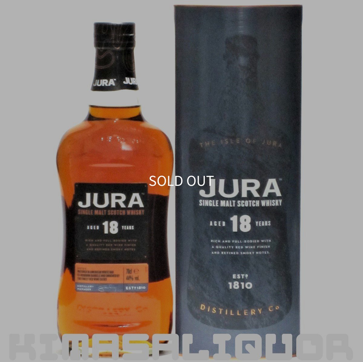 画像1: アイルオブジュラ 18年 並行品 箱付き 44度 700ml (1)