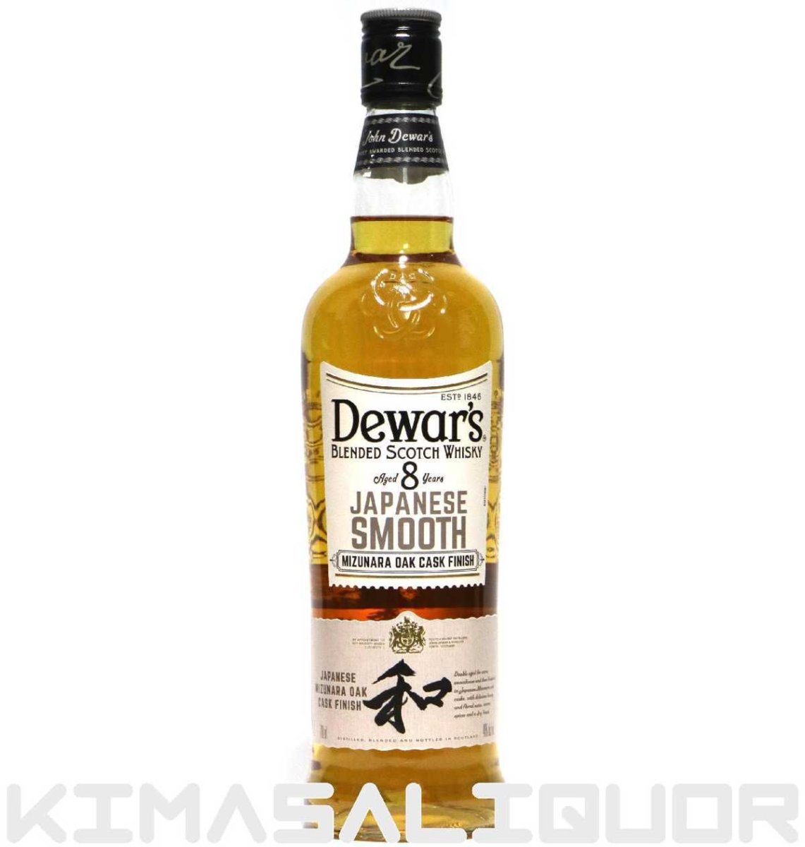 画像1: [特価] デュワーズ 8年 ジャパニーズスムース 並行品 40度 700ml (1)