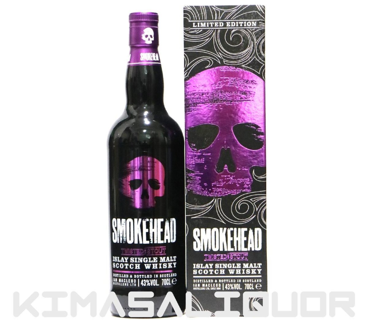 画像1: [特価] スモークヘッド ツイスティッドスタウト 並行品 箱付き 43度 700ml (1)