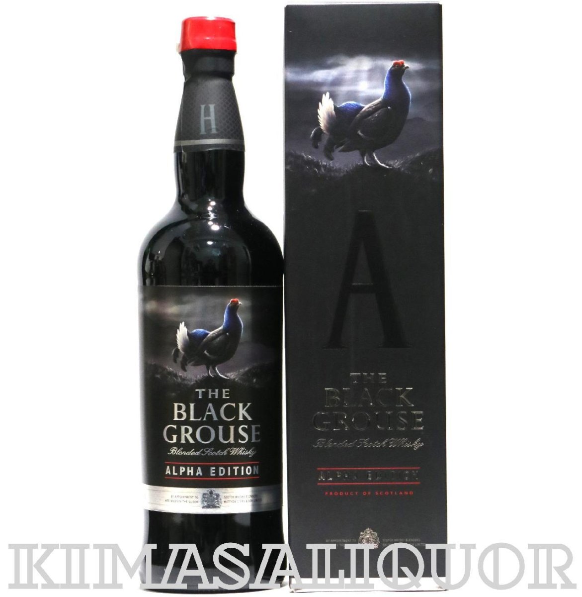 画像1: [特価] ブラックグラウス（フェイマスグラウス） アルファエディション 並行品 箱付き 40度 700ml (1)