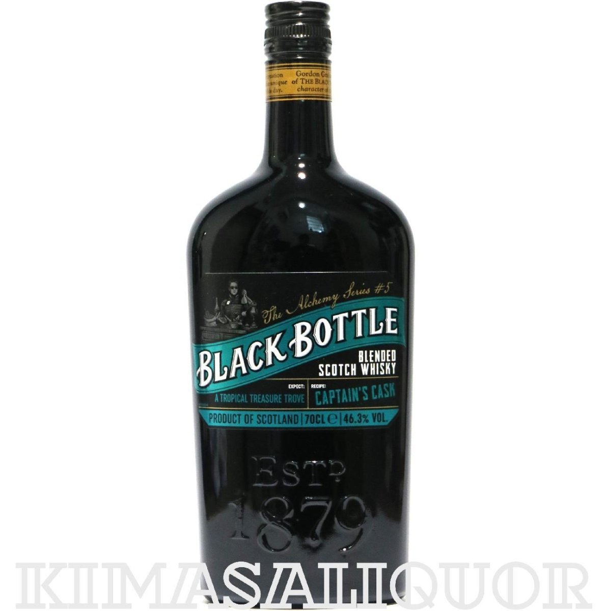 画像1: [数量限定特価] ブラックボトル キャプテンズカスク 並行品 46.3度 700ml (1)