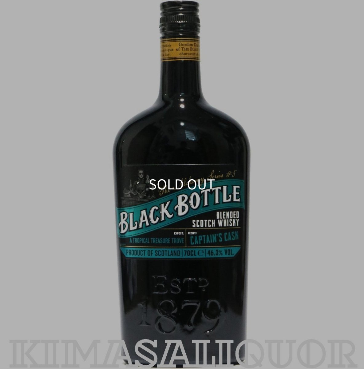画像1: [特価] ブラックボトル キャプテンズカスク 並行品 46.3度 700ml (1)