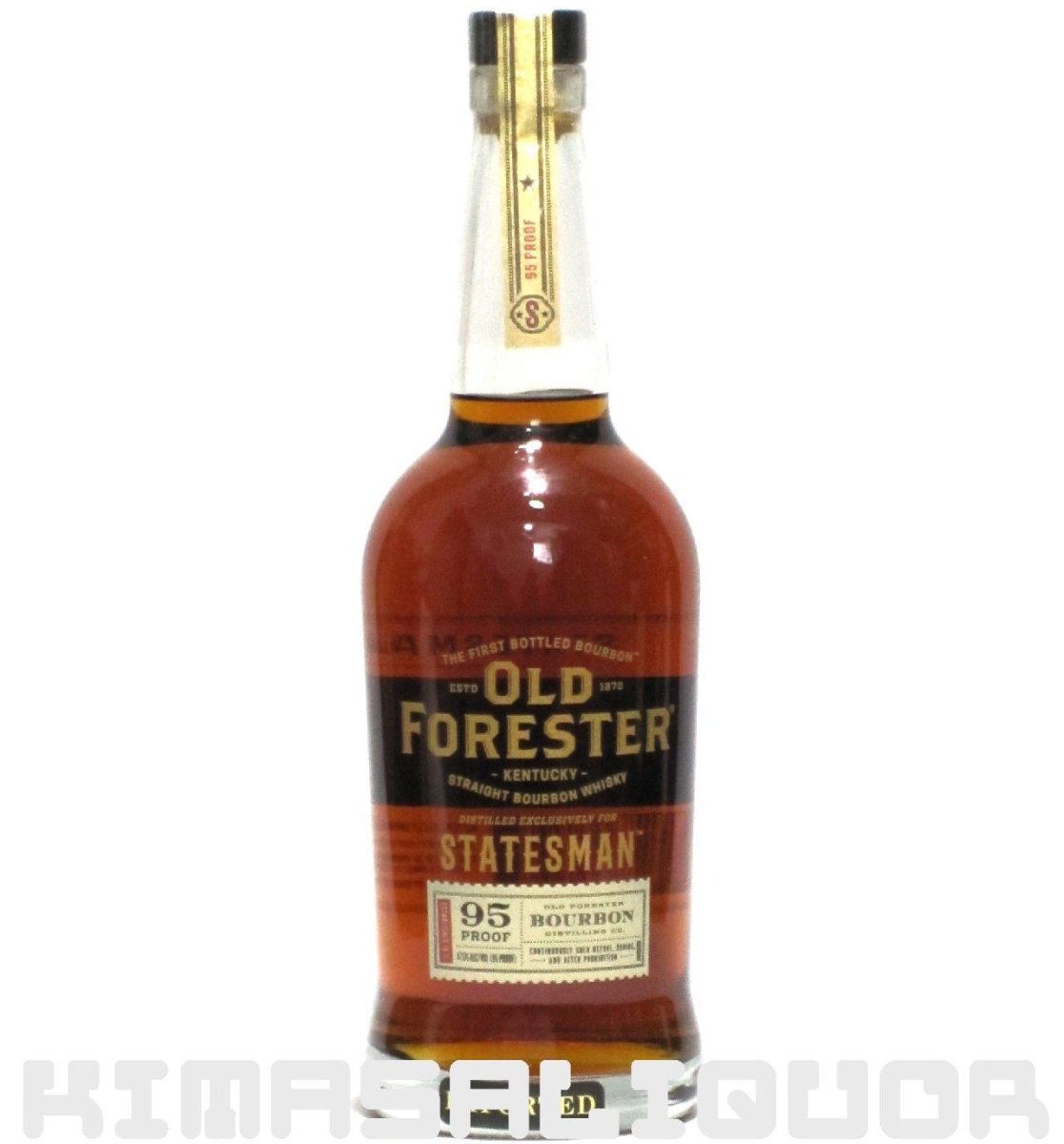 画像1: [特価] オールドフォレスター ステイツマン 並行品 47.5度 750ml (1)