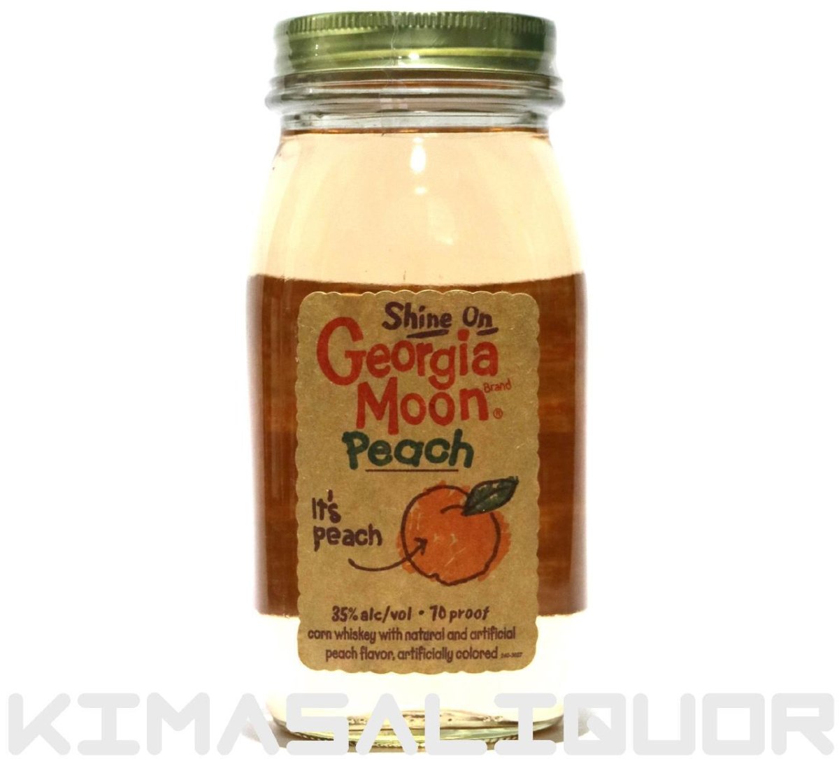 画像1: [特価] ジョージアムーン ピーチ 並行品 35度 750ml (1)