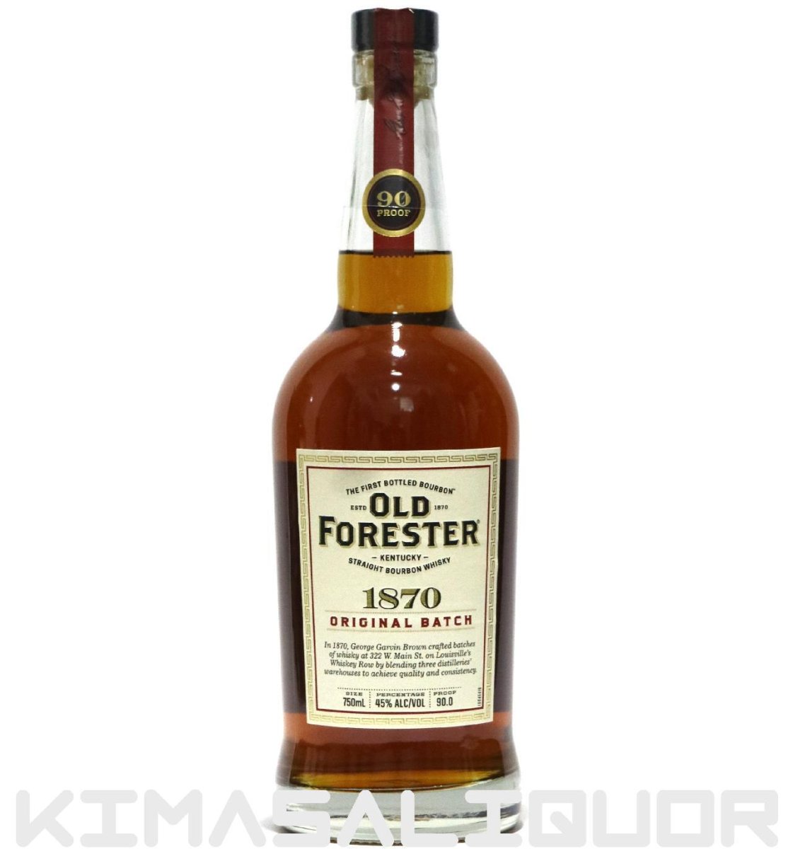 画像1: [特価] オールドフォレスター 1870 並行品 45度 750ml (1)