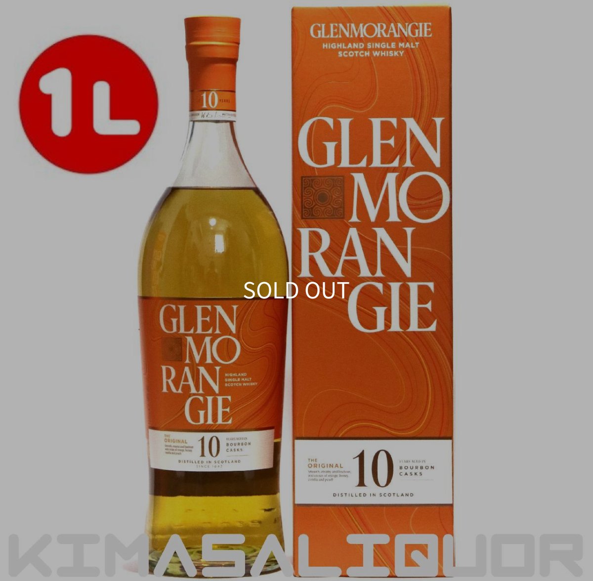画像1: [特価] グレンモーレンジ オリジナル 10年 並行品 箱付き 40度 1000ml (1L) (1)