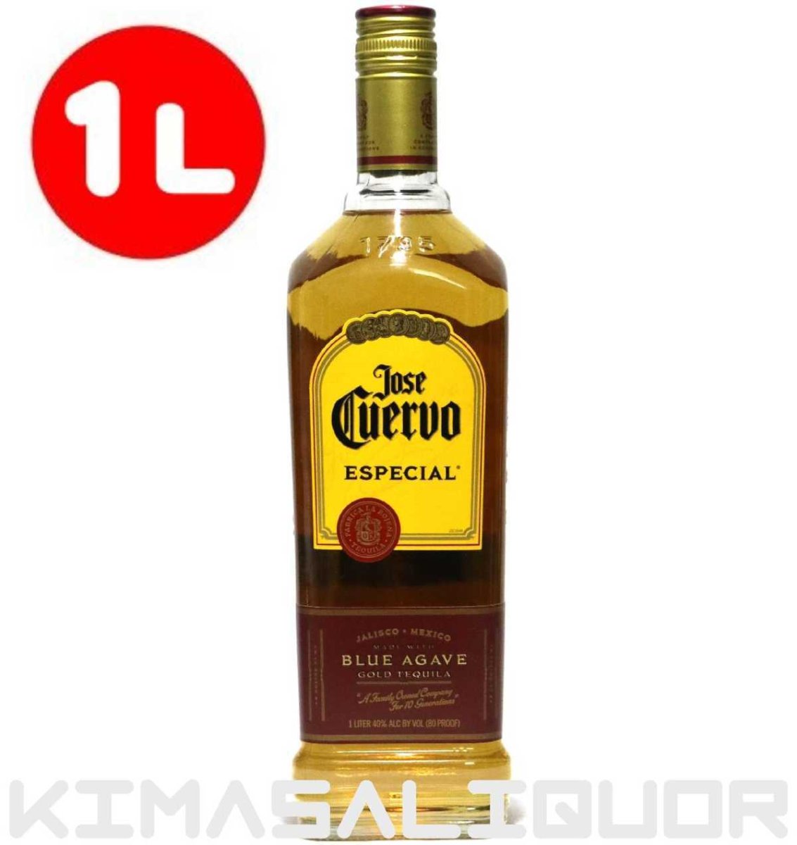 画像1: [特価] クエルボ ゴールド 並行品 40度 1000ml (1L) (1)