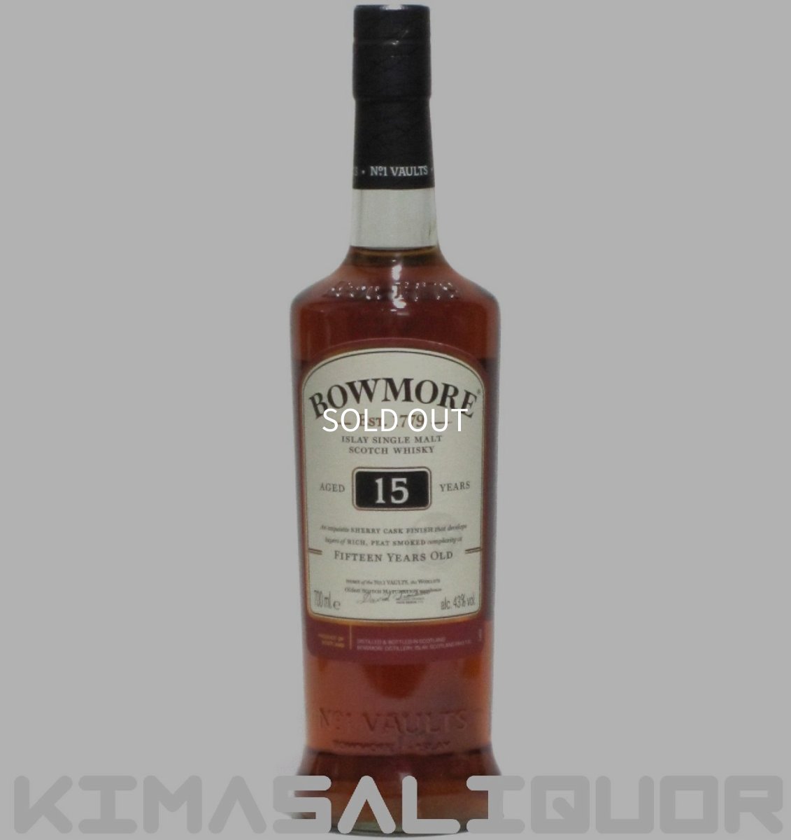 画像1: ボウモア 15年 シェリーカスク 並行品 43度 700ml (1)