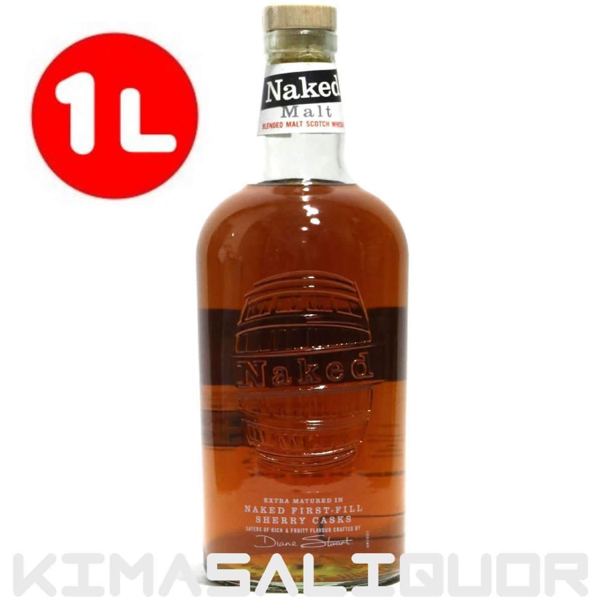 画像1: [特価] ネイキッドモルト（フェイマスグラウス） 並行品 40度 1000ml (1L) (1)