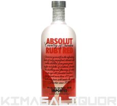 画像1: [特価] アブソルートウォッカ レッドルビー 並行品 40度 750ml (1)