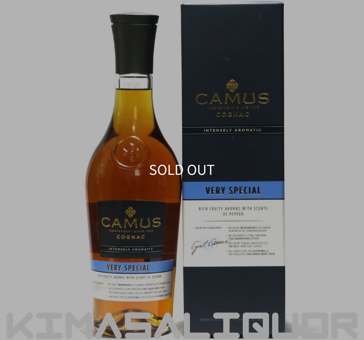 画像1: カミュ VS インテンセリィ アロマティック 並行品 箱付き 40度 700ml (1)
